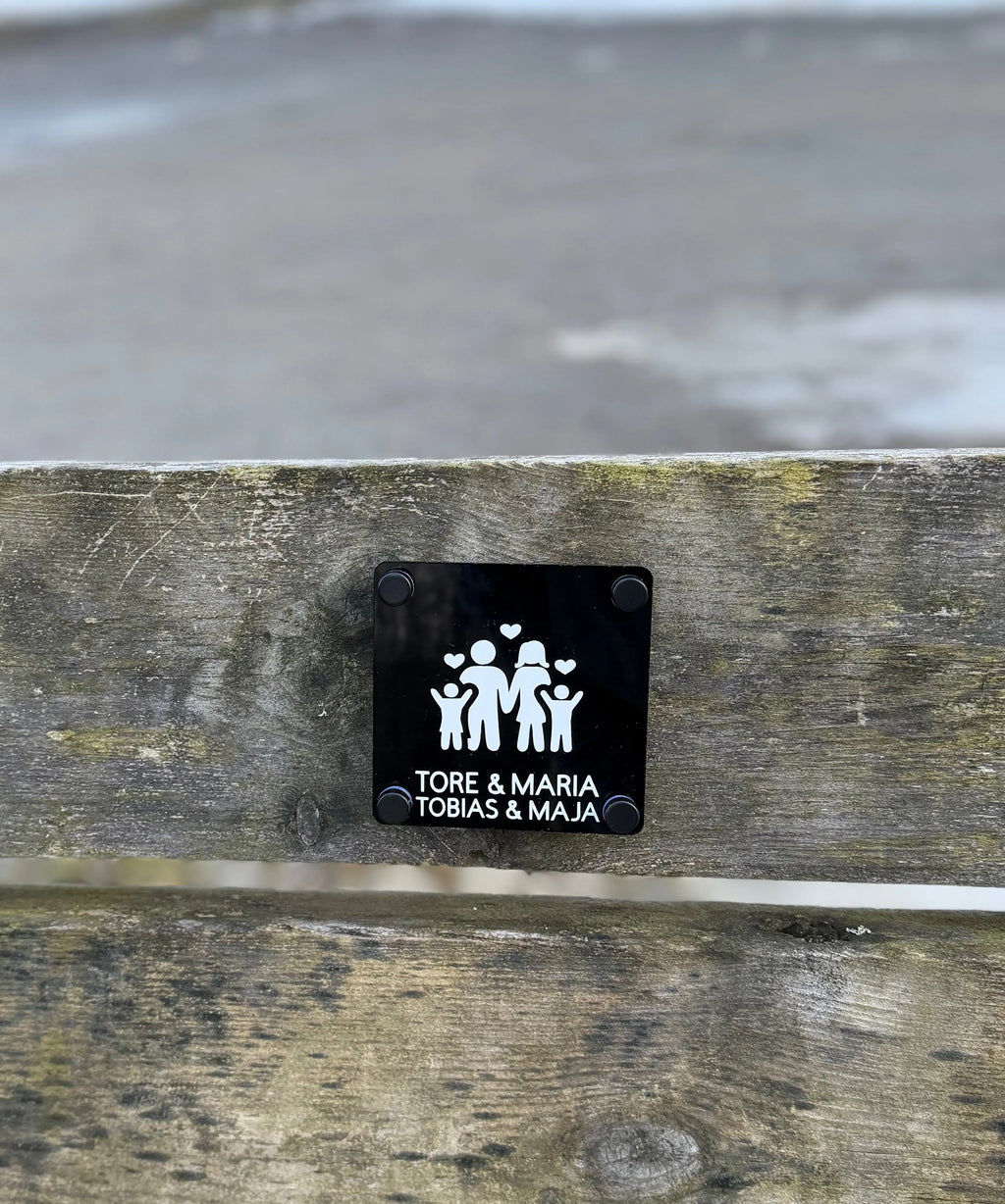 Dørskilt - familie Inngravert.no