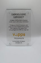Dørselgere uønsket